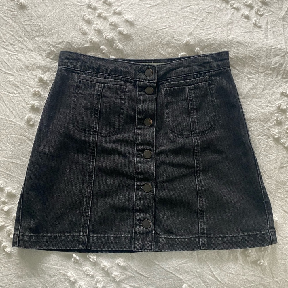 Topshop Denim Skirt